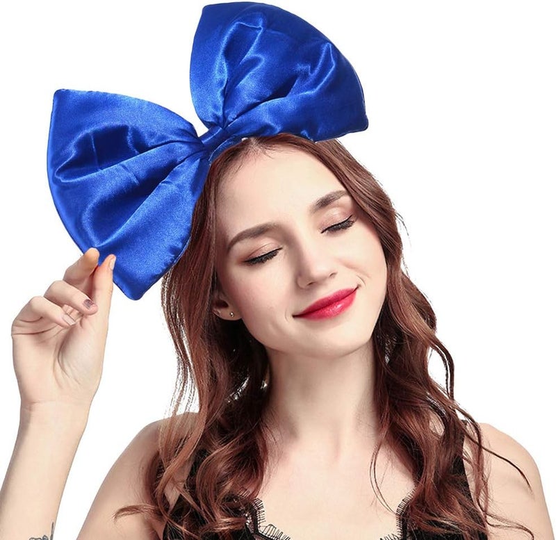 BUTITNOW BUYITNOW Women Huge Bow Headband Cute Bowknot Hair Hoop for Halloween Cosplay - Image 1